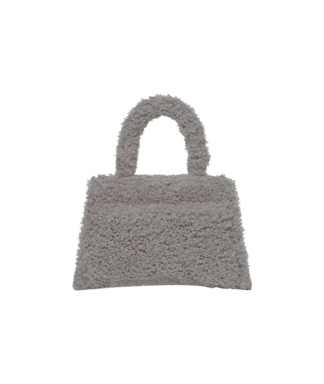 BALENCIAGA Серая сумка через плечо, фото 3