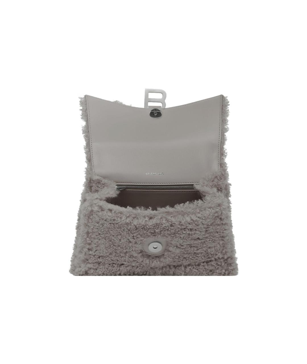 BALENCIAGA Серая сумка через плечо, фото 5