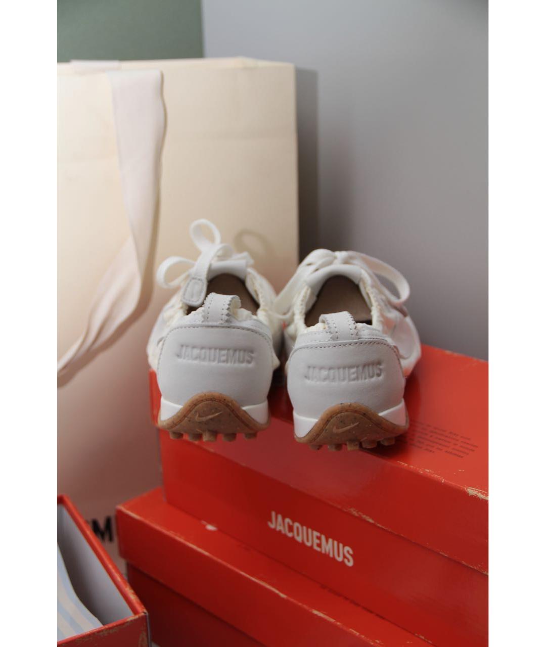 JACQUEMUS Белые кеды, фото 4