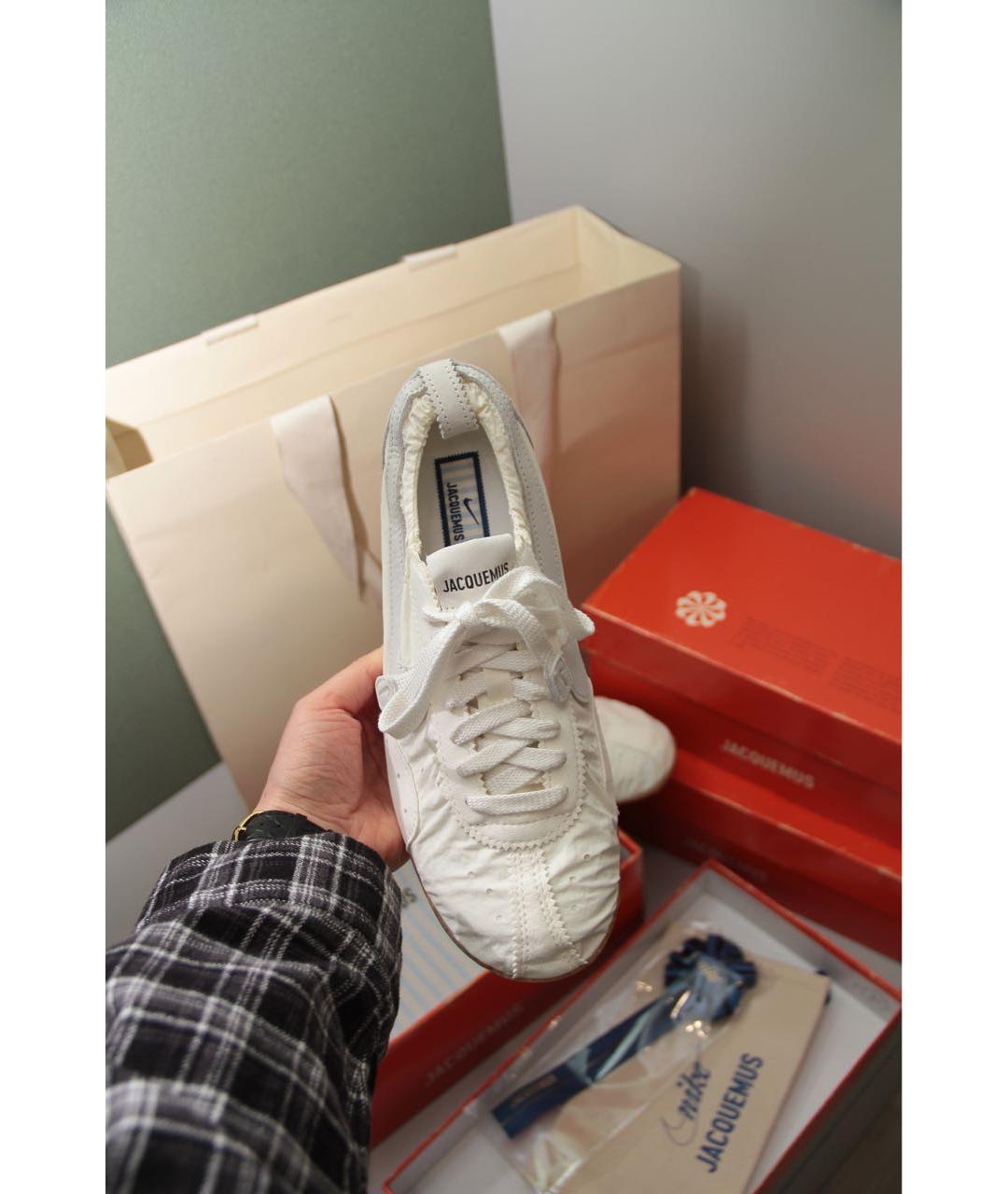 JACQUEMUS Белые кеды, фото 3