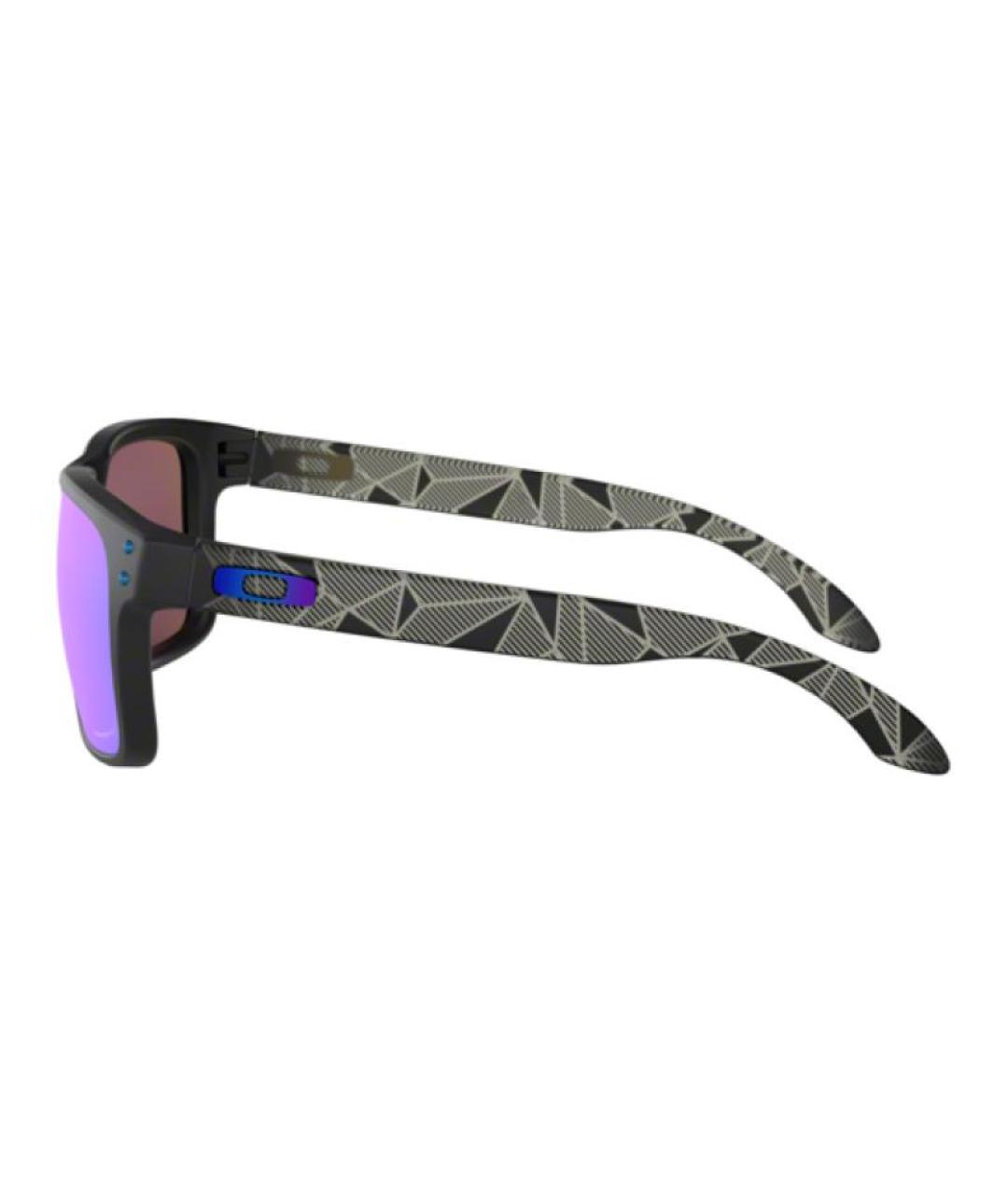 OAKLEY Черные пластиковые солнцезащитные очки, фото 3