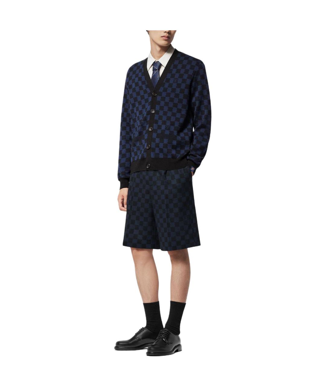 LOUIS VUITTON Синий кардиган, фото 4