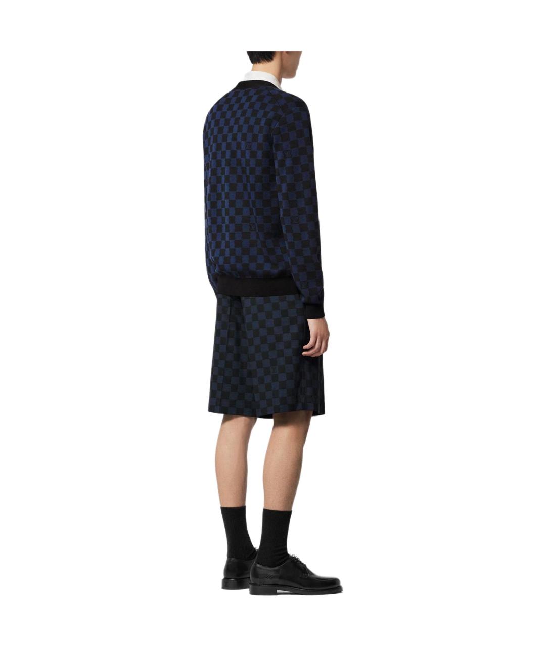 LOUIS VUITTON Синий кардиган, фото 5