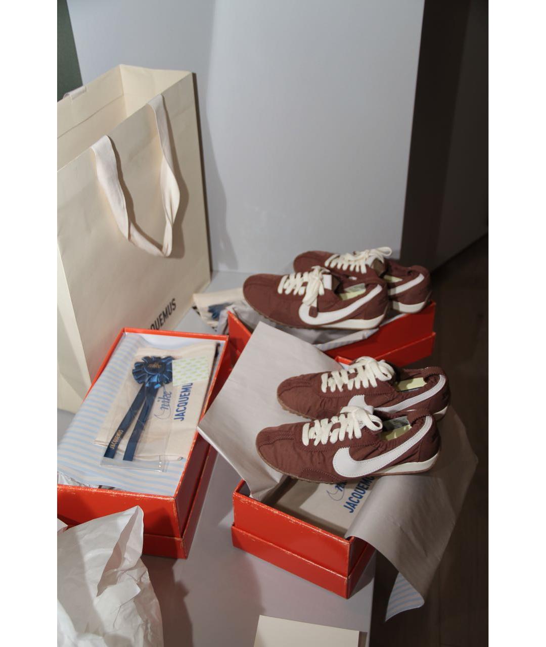 JACQUEMUS Коричневые кеды, фото 5