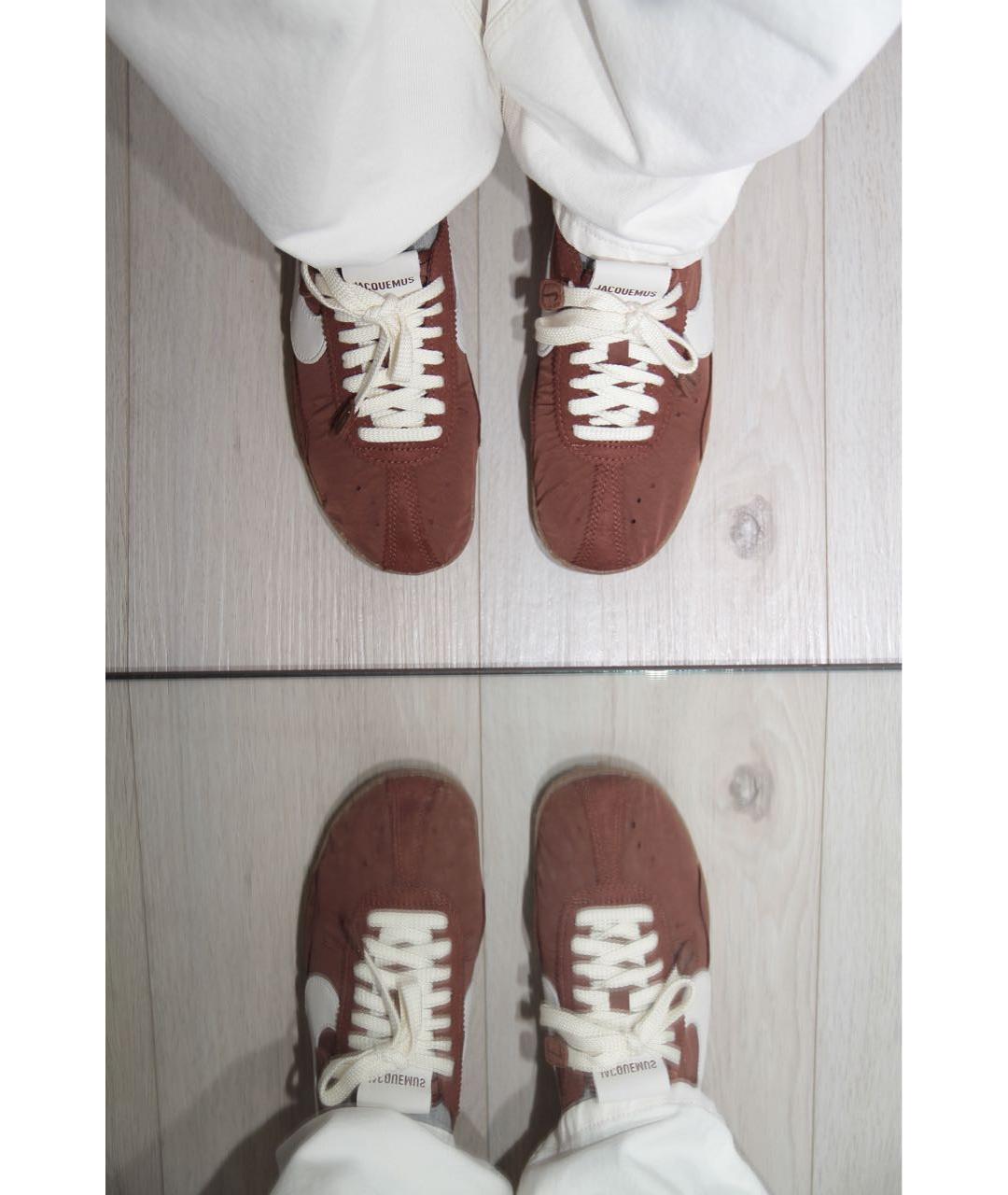 JACQUEMUS Коричневые кеды, фото 6