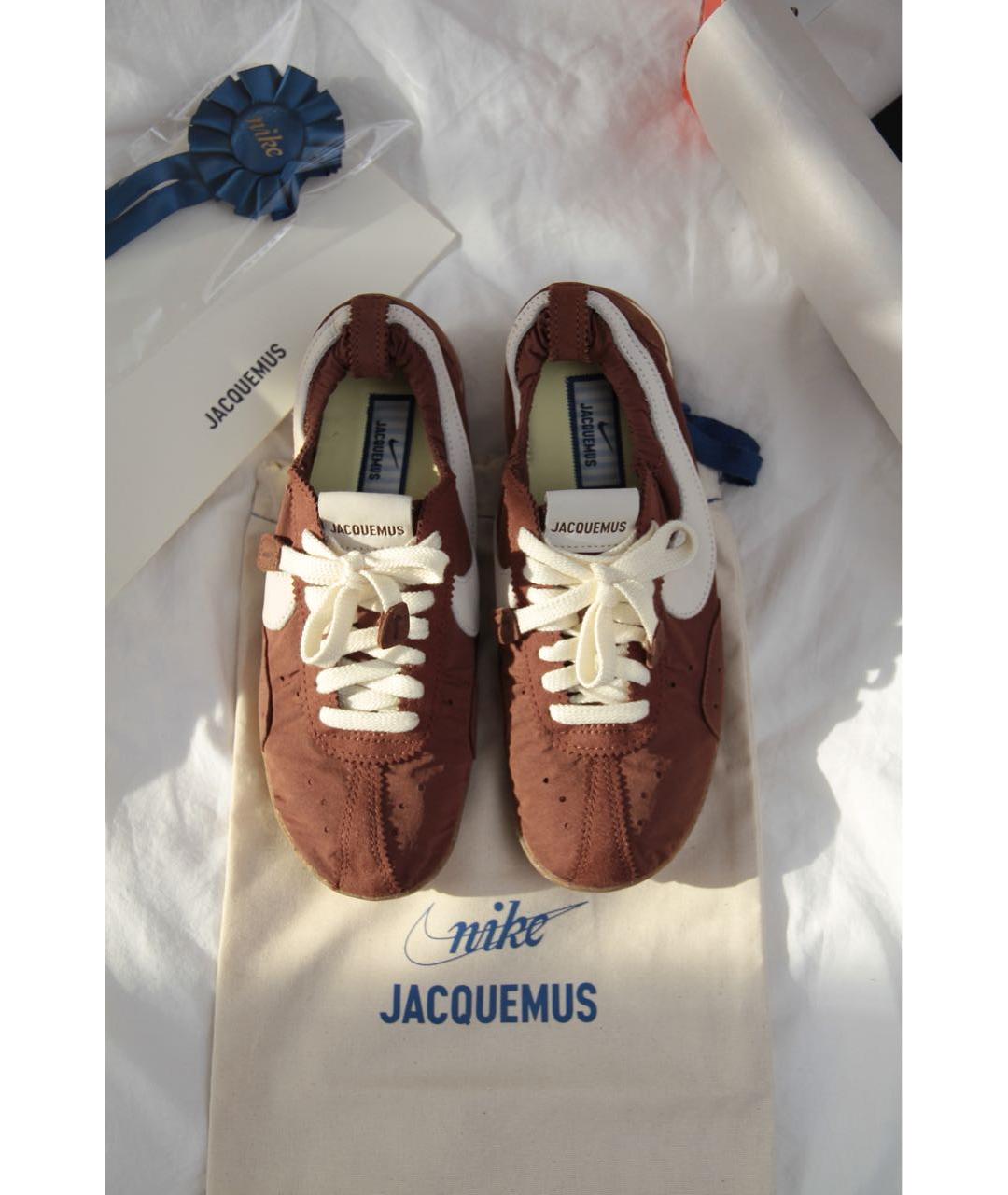 JACQUEMUS Коричневые кеды, фото 3