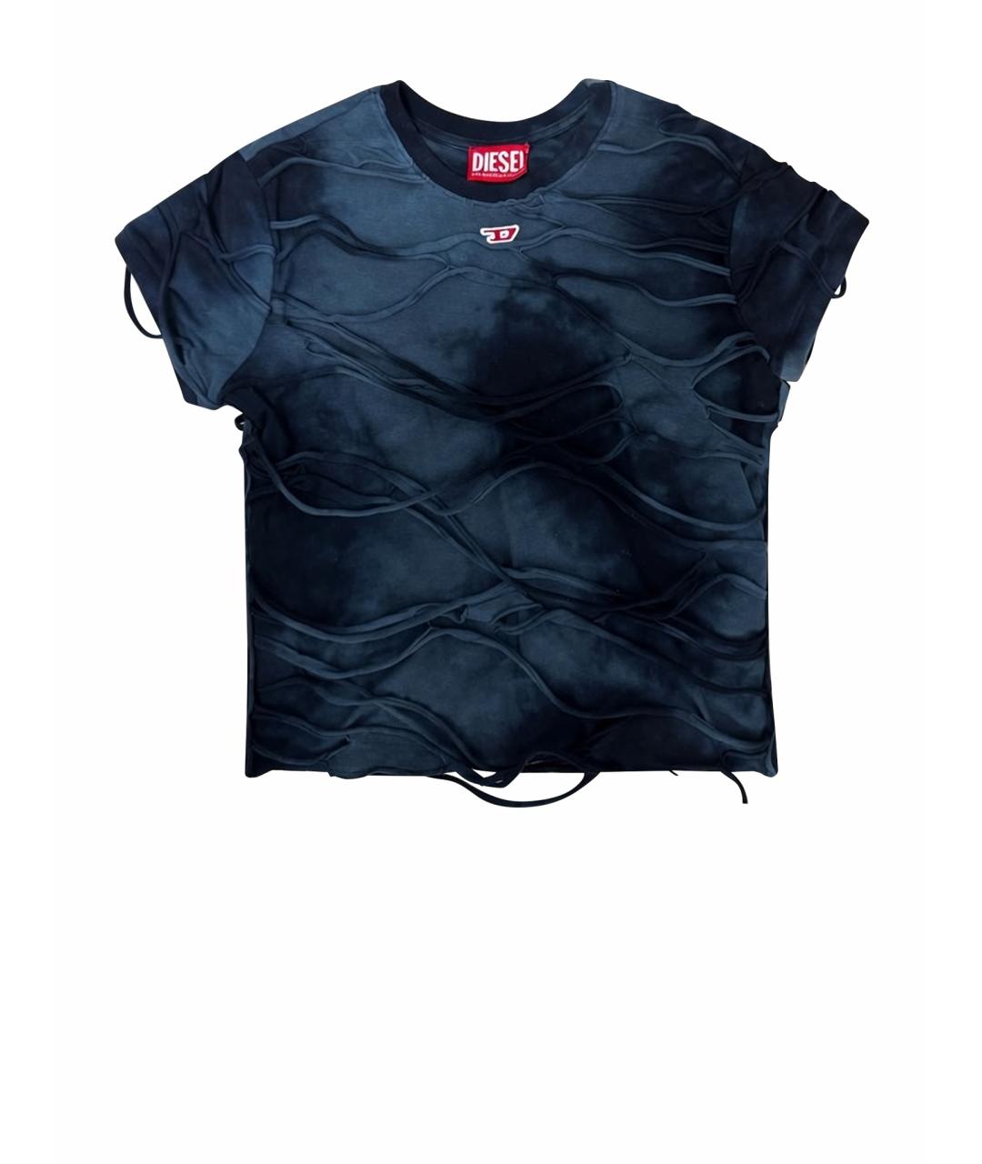 DIESEL Черная хлопковая майка, фото 1