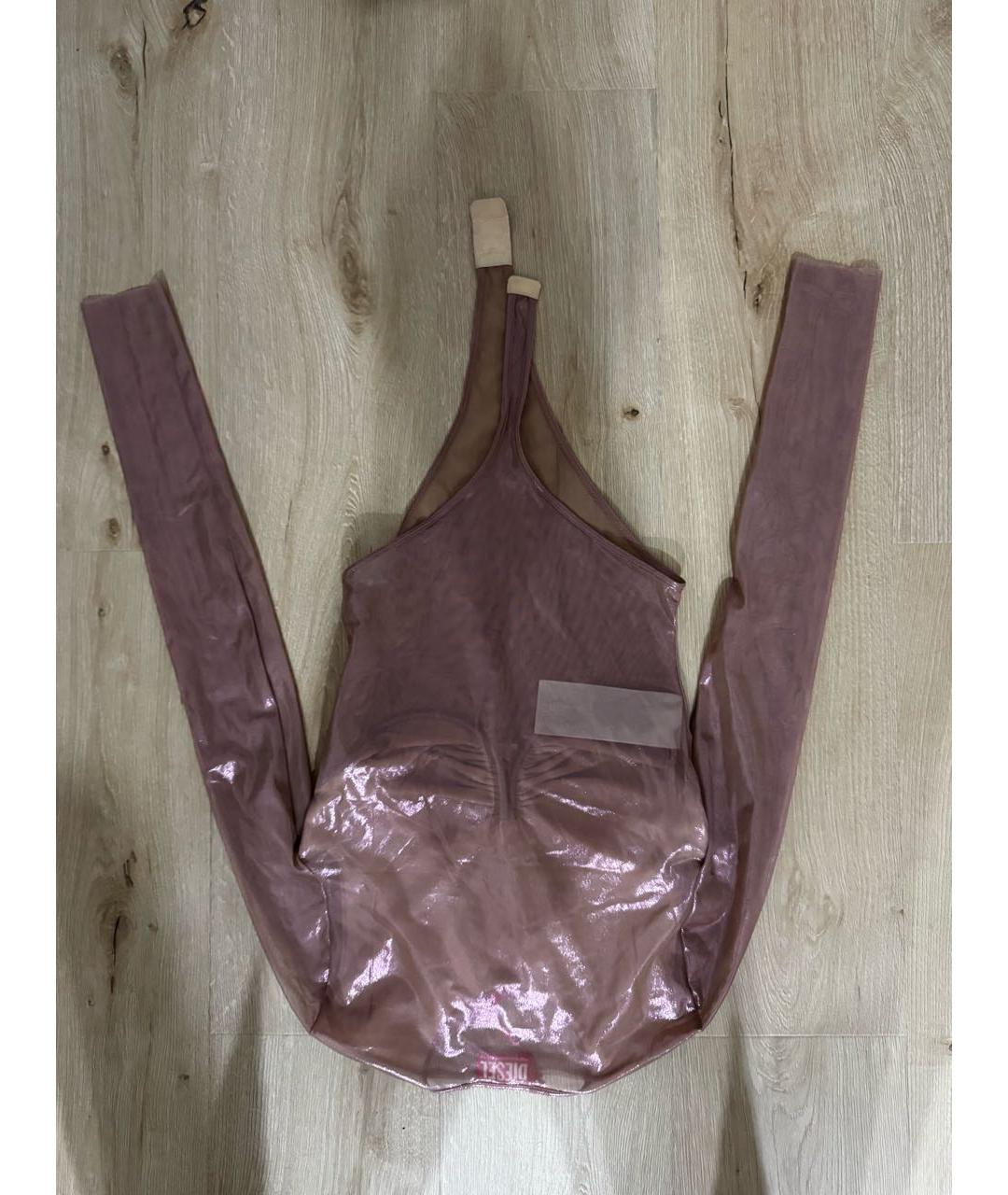 DIESEL Коралловое полиамидовое боди, фото 2