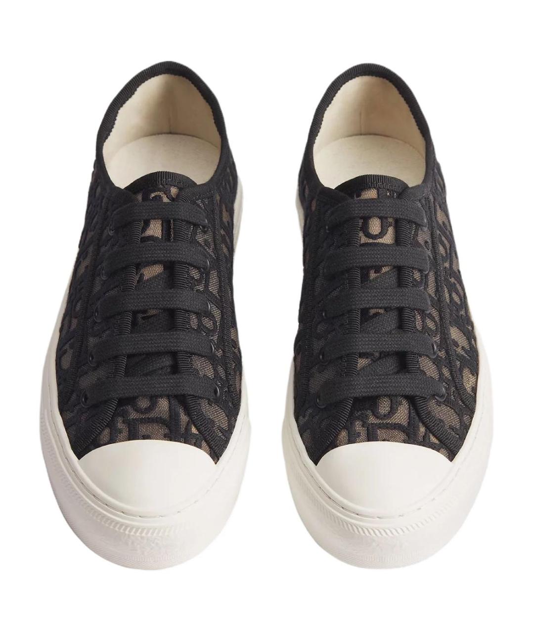 CHRISTIAN DIOR Черные кроссовки, фото 4