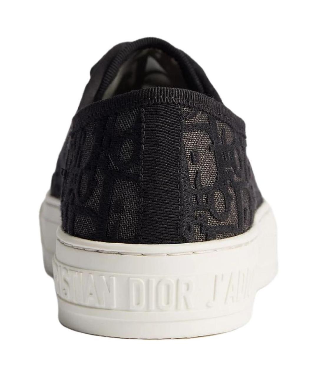 CHRISTIAN DIOR Черные кроссовки, фото 5