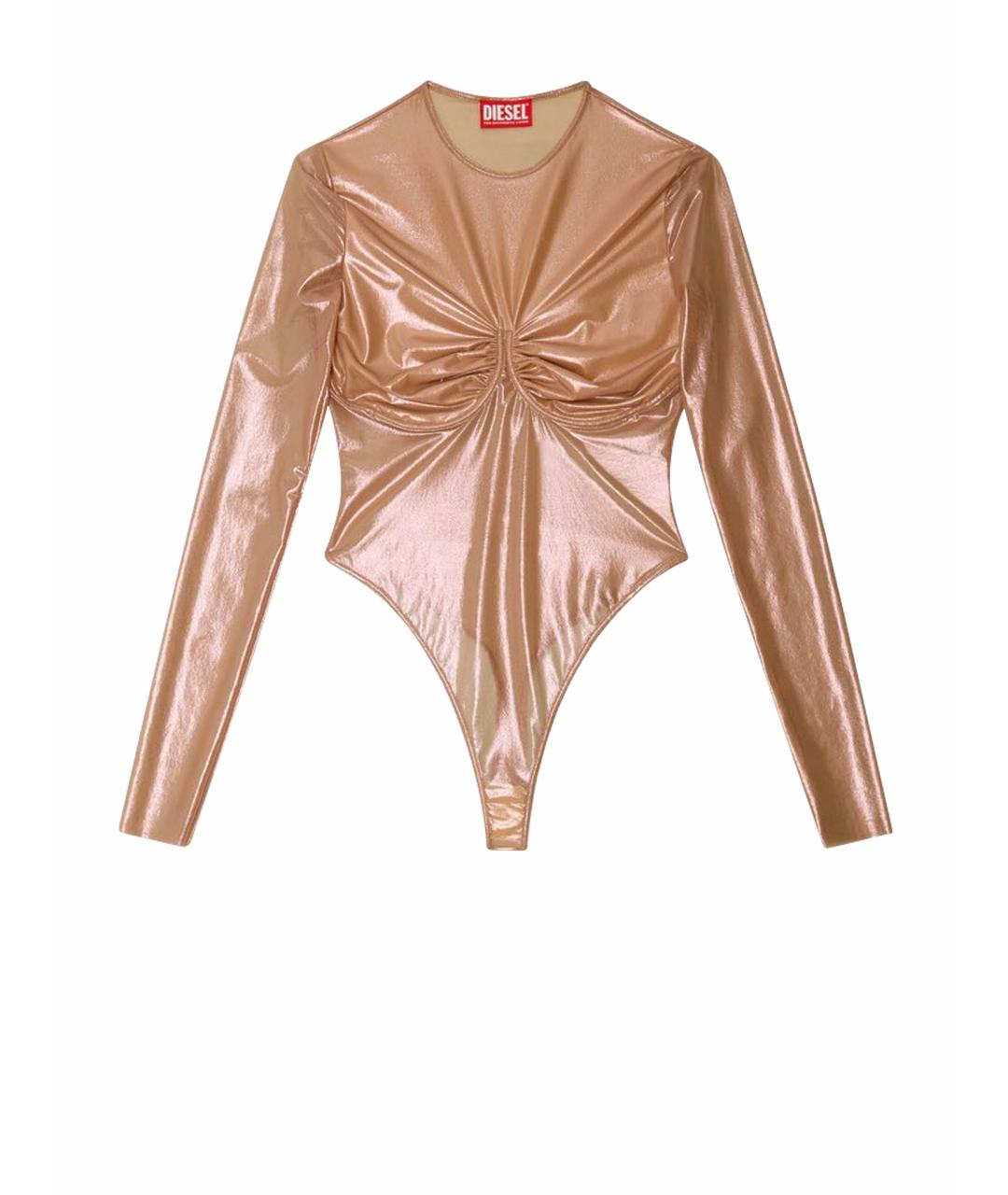 DIESEL Коралловое полиамидовое боди, фото 1