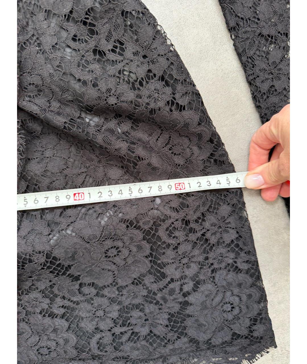 DOLCE&GABBANA Черное коктейльное платье, фото 6