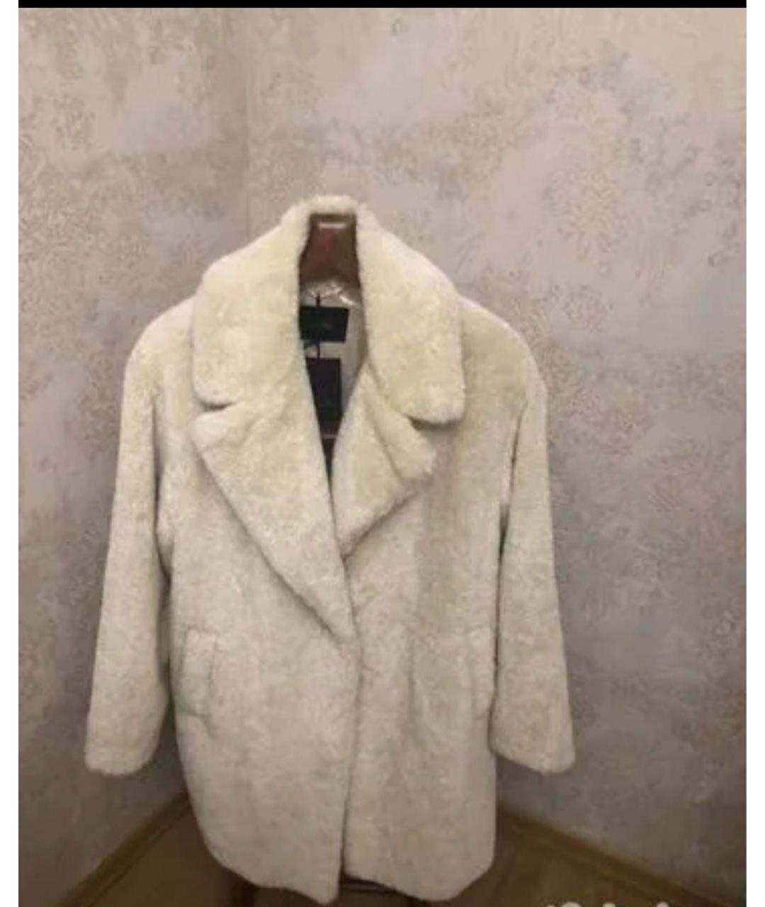 LE TWINS Бежевое пальто, фото 5