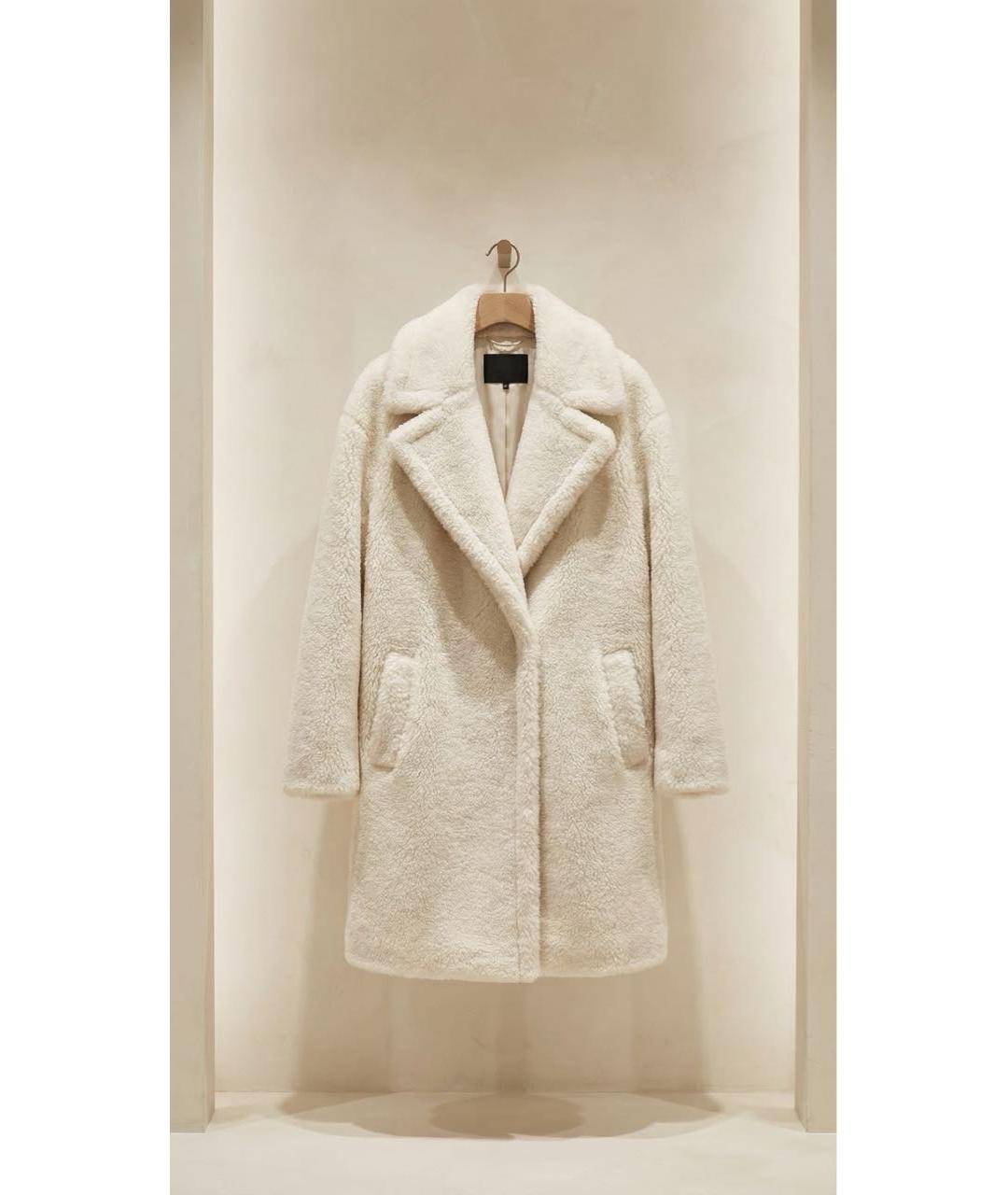 LE TWINS Бежевое пальто, фото 2