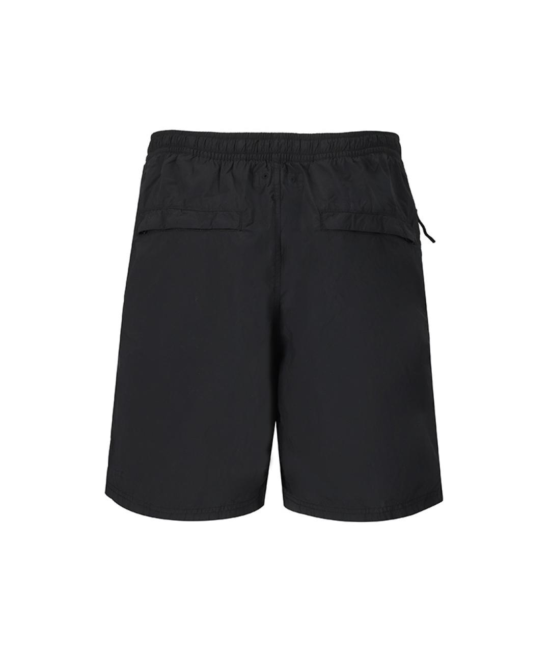 STONE ISLAND Черные шорты, фото 2