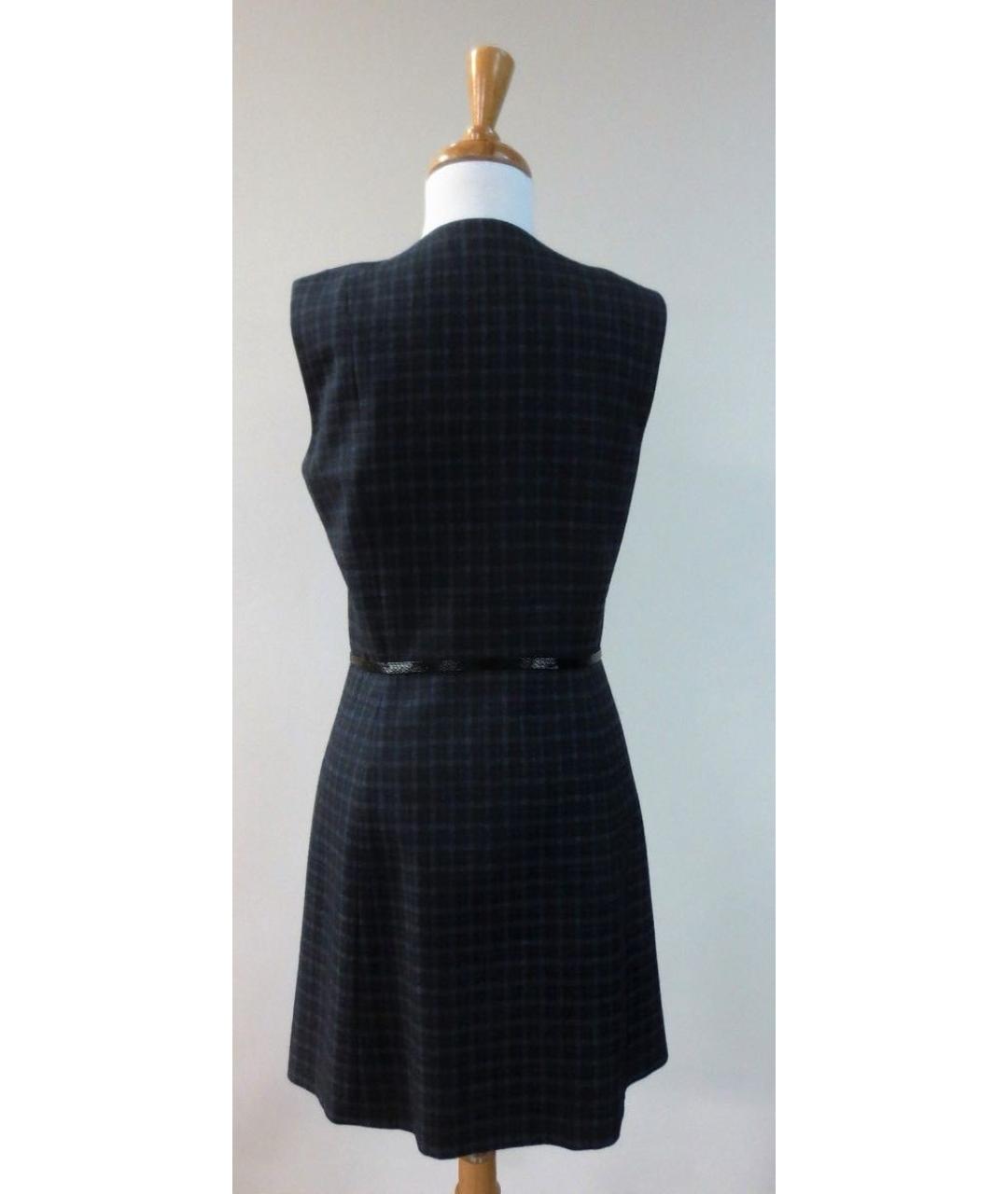 MARC BY MARC JACOBS Темно-синее шерстяное коктейльное платье, фото 5