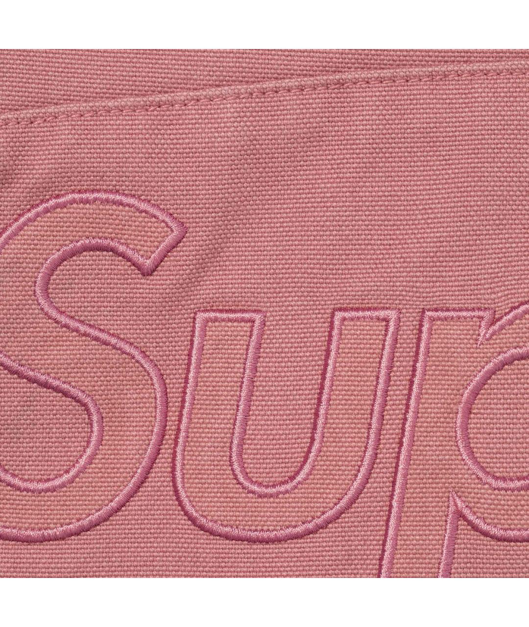 SUPREME Розовая куртка, фото 4