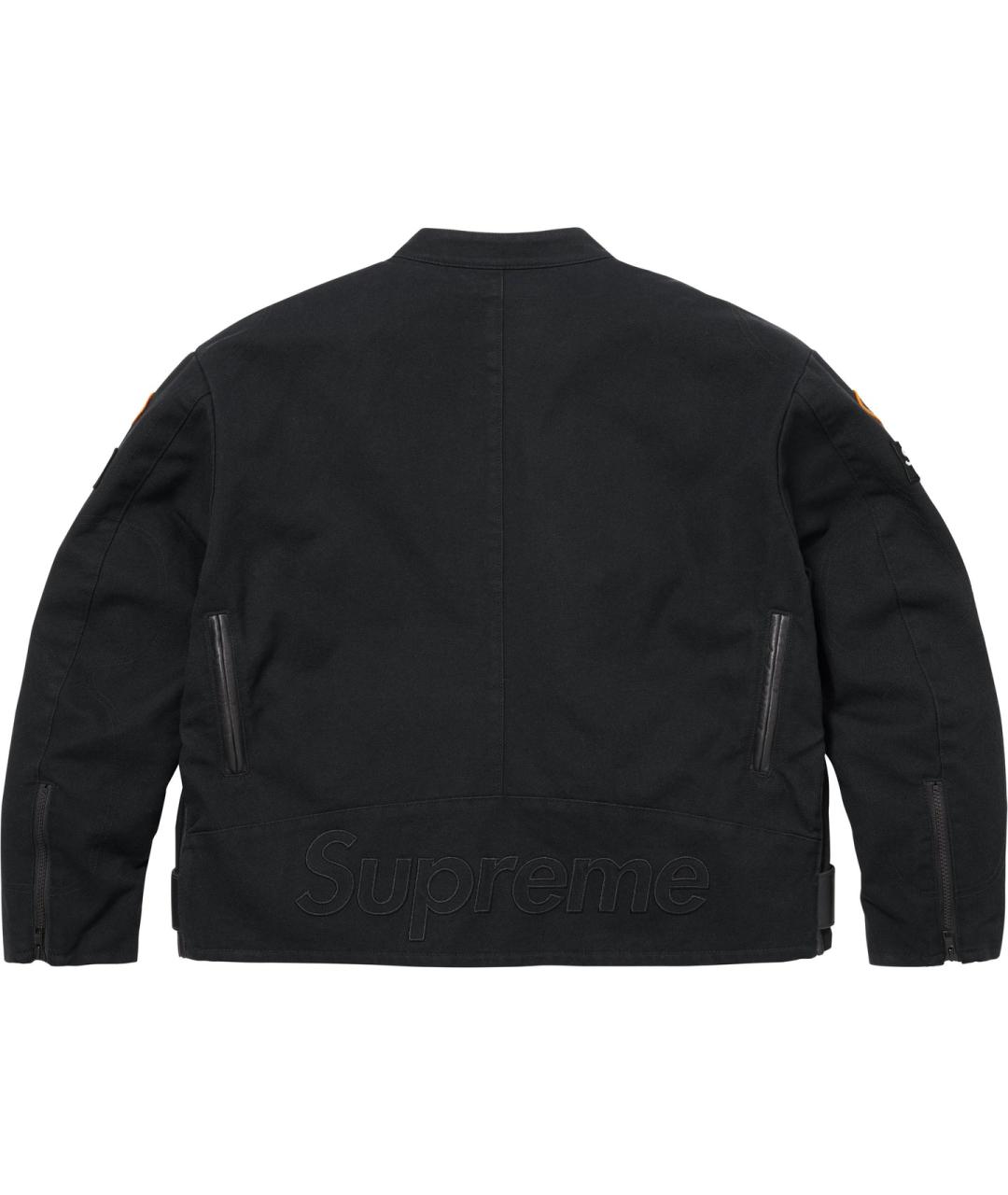 SUPREME Черная куртка, фото 2