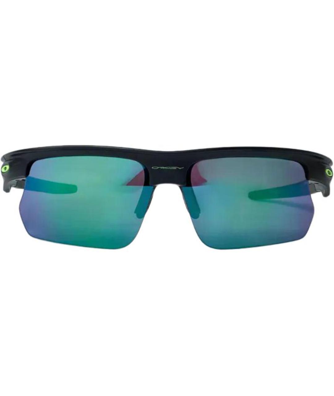 OAKLEY Черные пластиковые солнцезащитные очки, фото 2