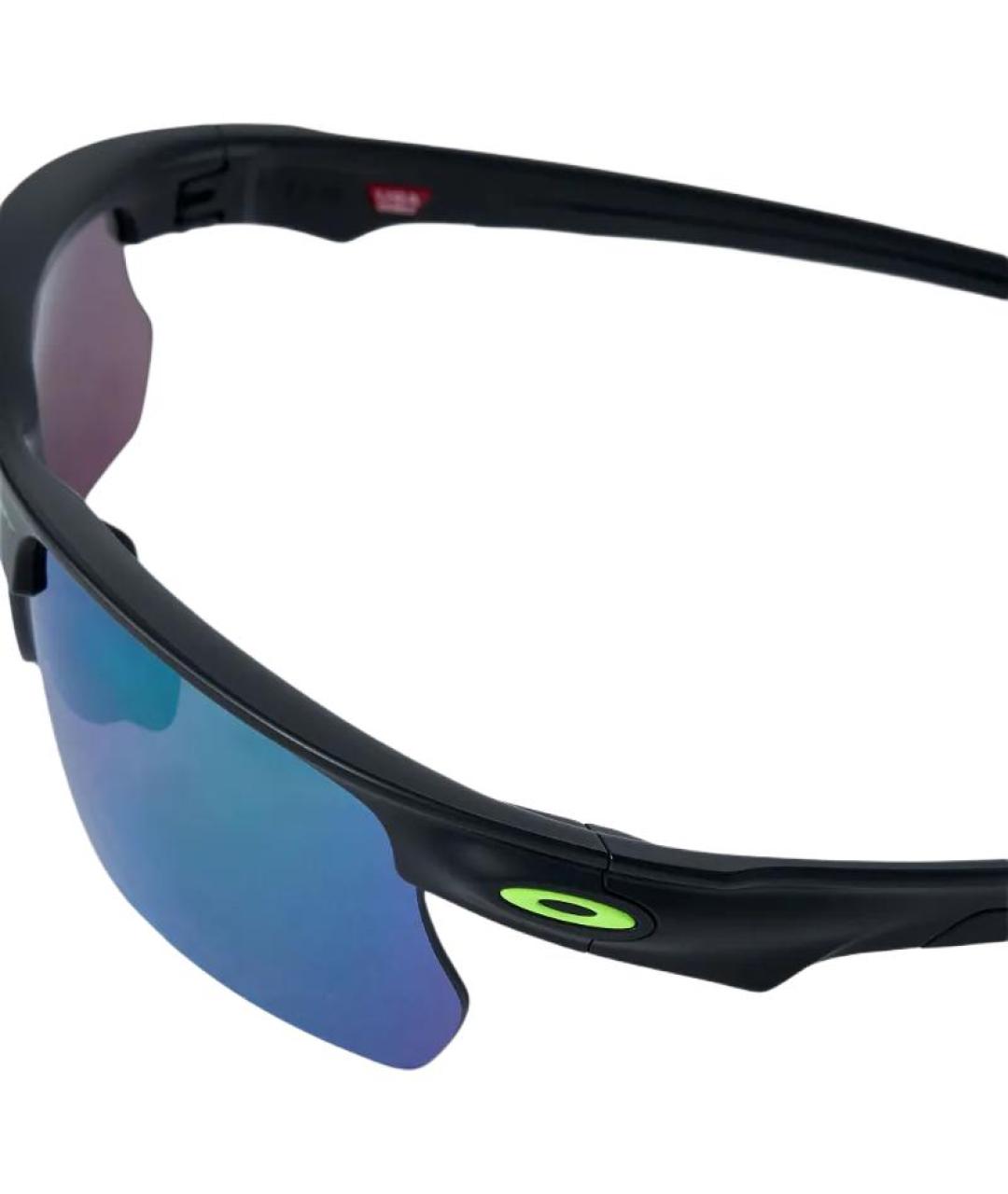 OAKLEY Черные пластиковые солнцезащитные очки, фото 4