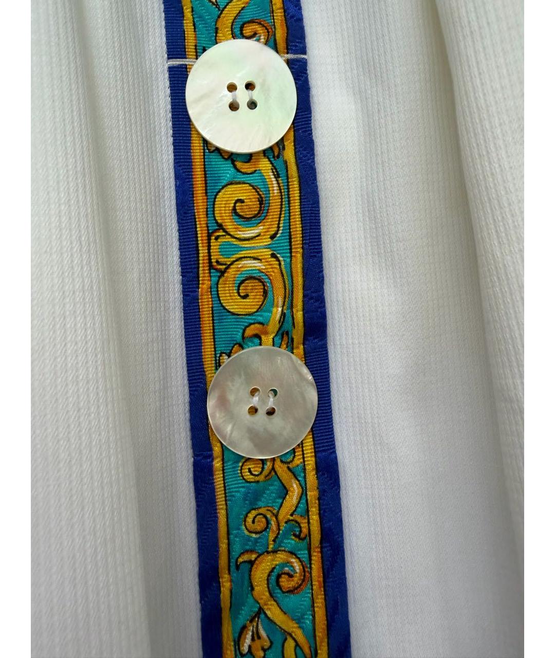 DOLCE&GABBANA Белый сарафан, фото 3