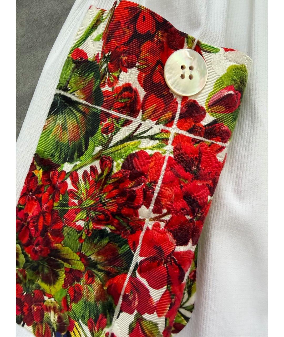 DOLCE&GABBANA Белый сарафан, фото 2