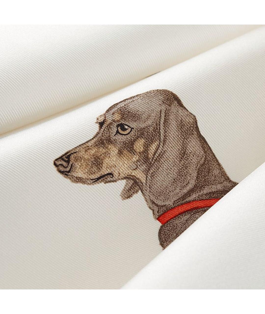 HERMES Мульти шелковый платок, фото 3