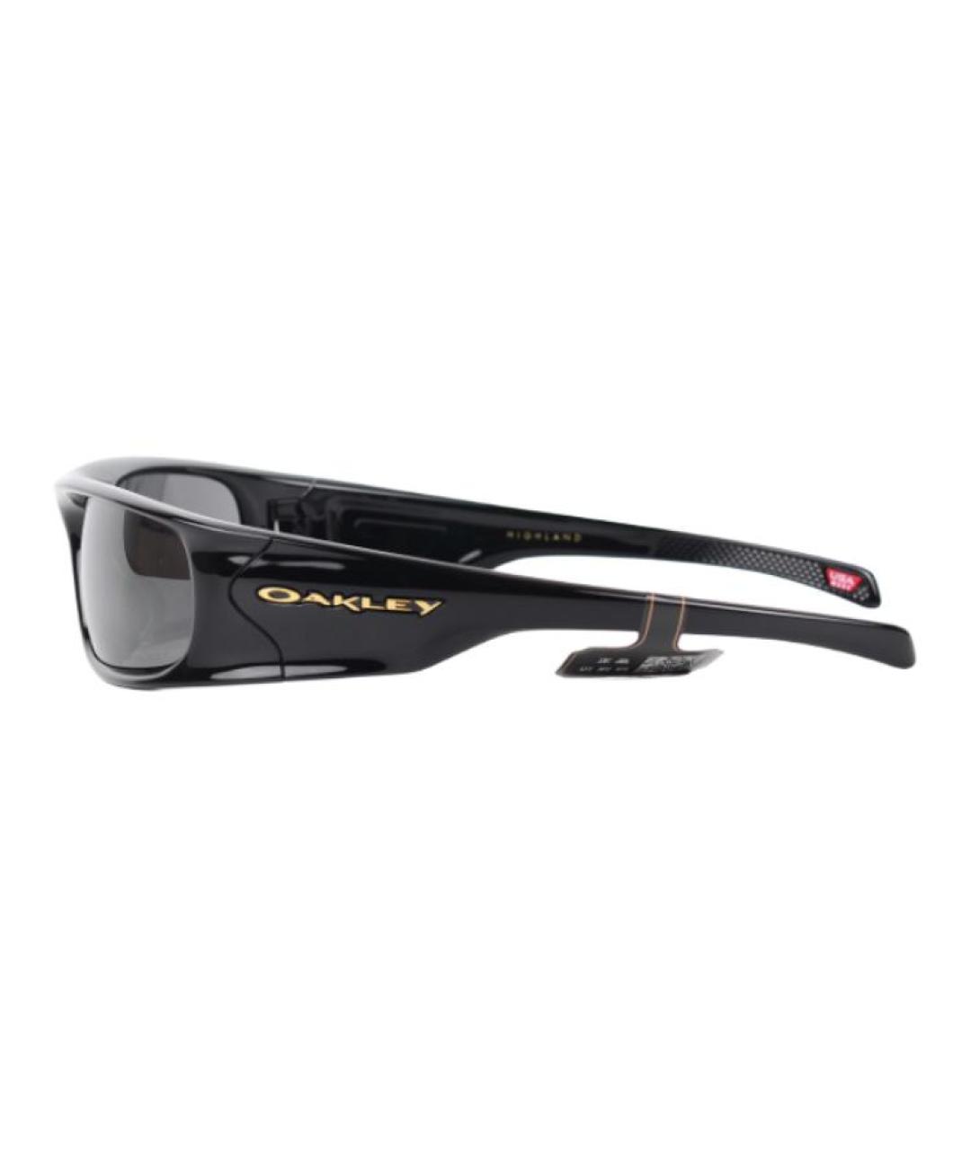 OAKLEY Черные пластиковые солнцезащитные очки, фото 5