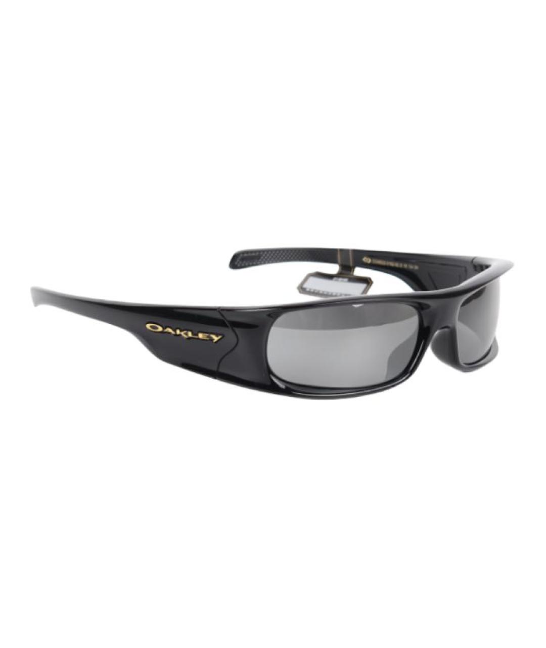 OAKLEY Черные пластиковые солнцезащитные очки, фото 4