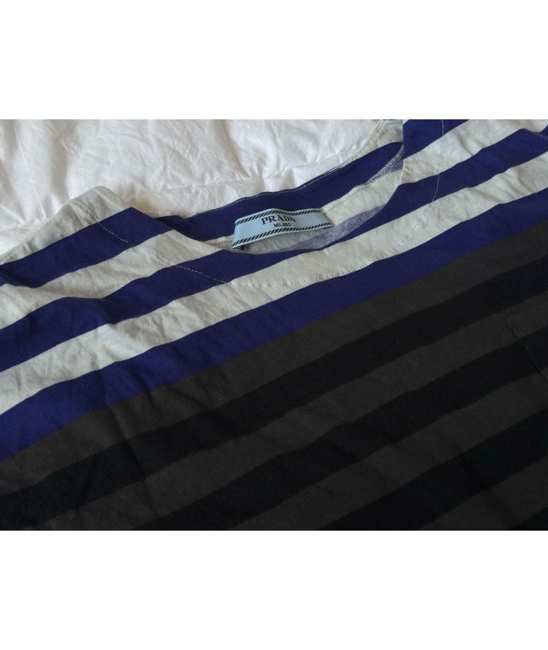 PRADA Хлопковая футболка, фото 7