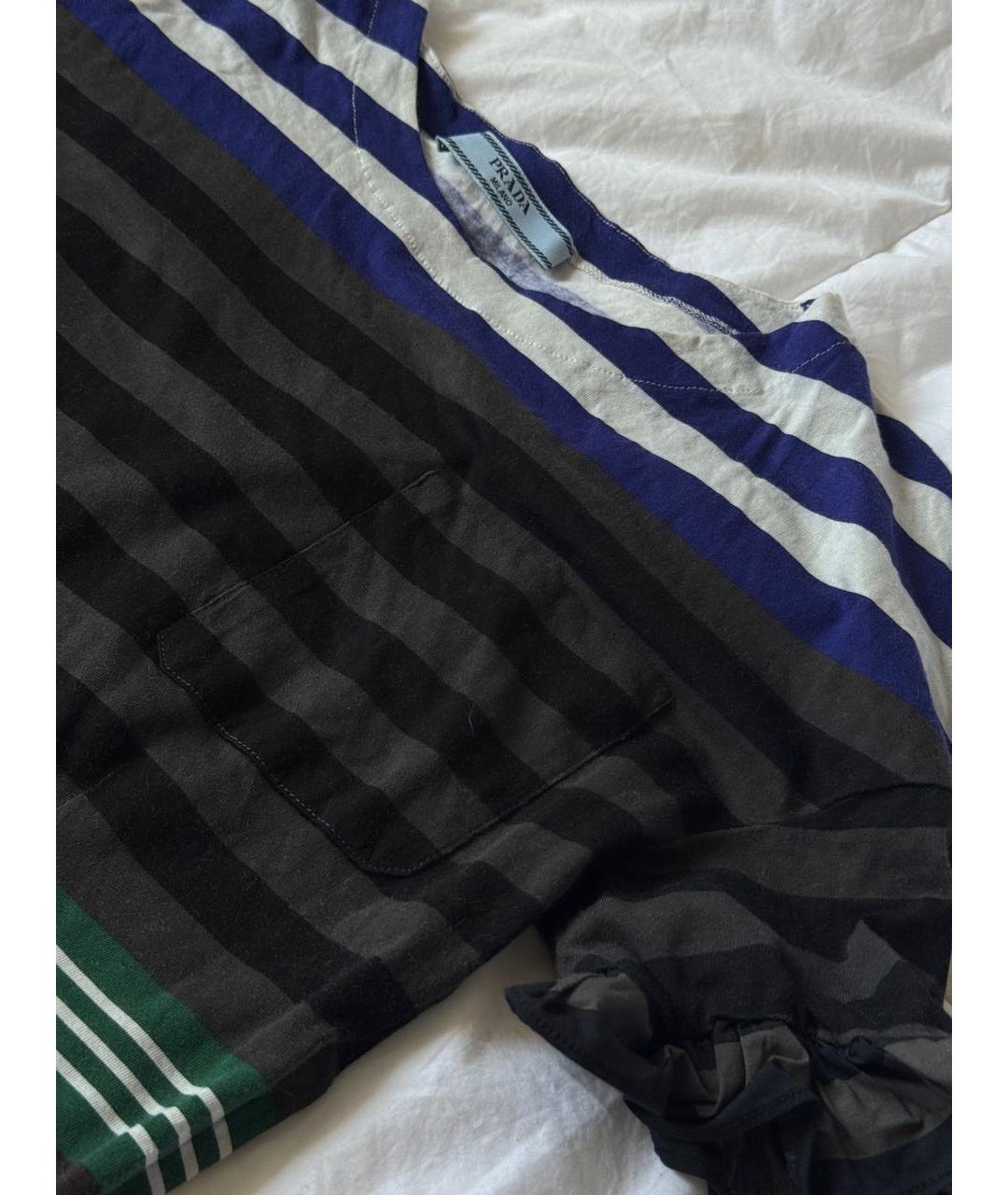 PRADA Хлопковая футболка, фото 2