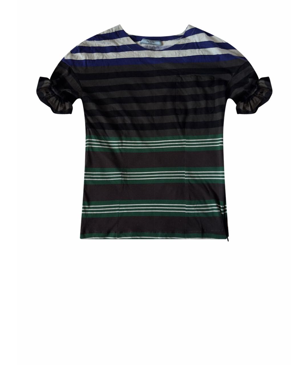 PRADA Хлопковая футболка, фото 1