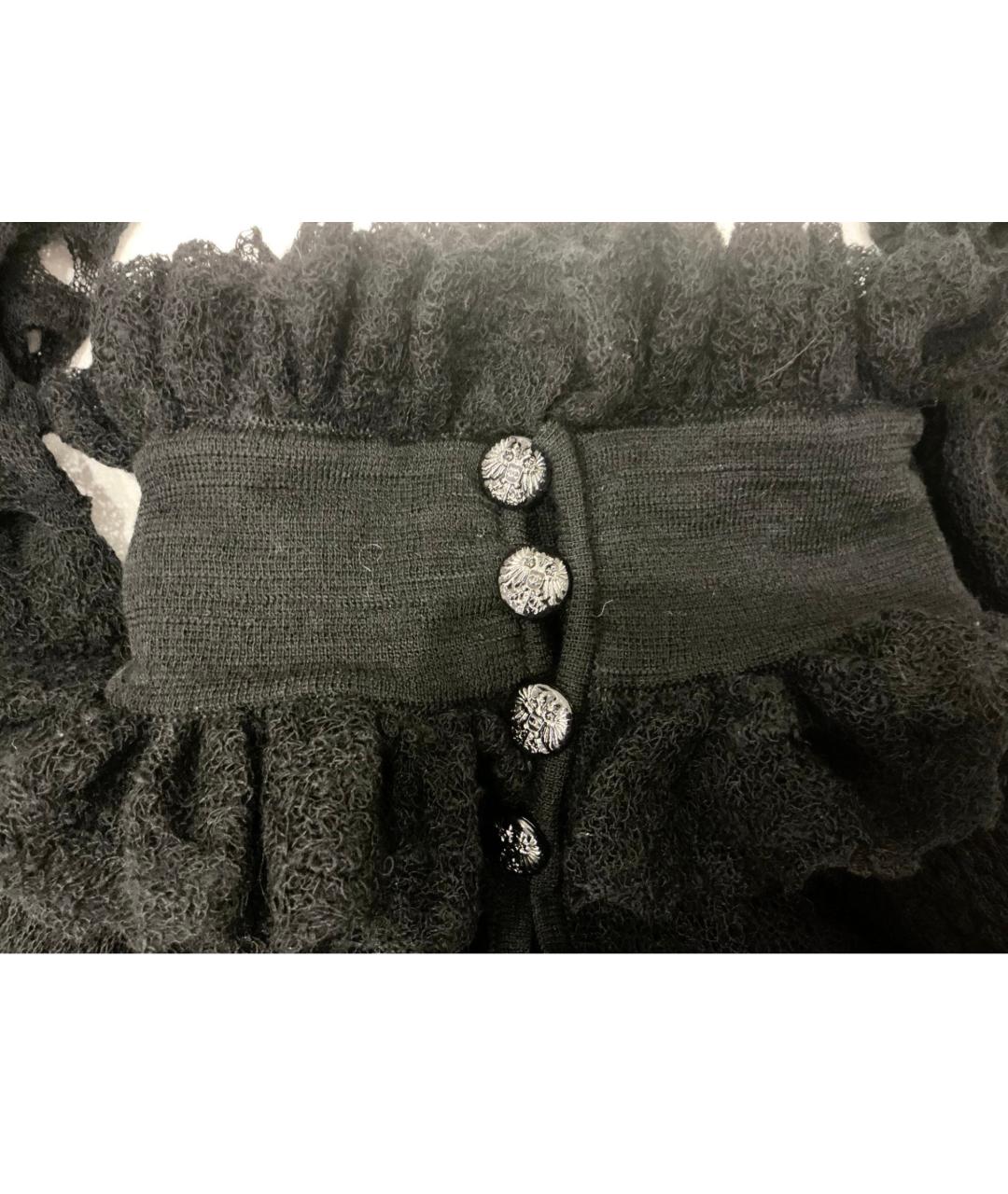 CHANEL Черный шерстяной джемпер / свитер, фото 7