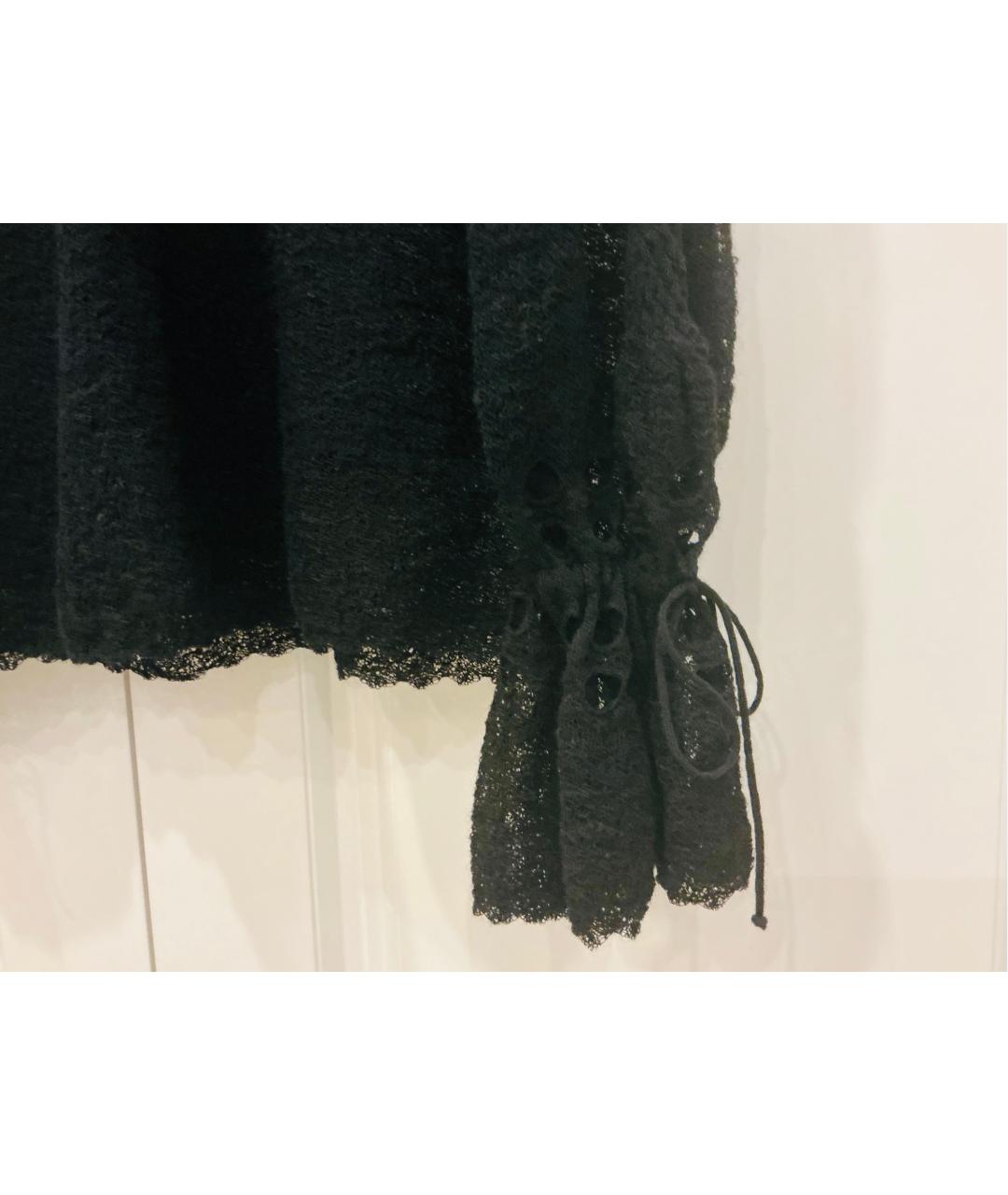 CHANEL Черный шерстяной джемпер / свитер, фото 5