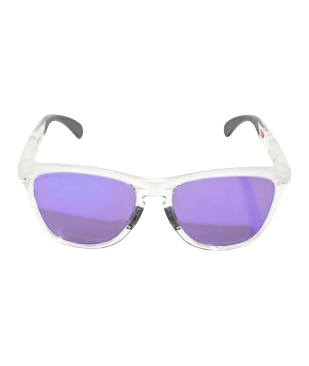 OAKLEY Белые пластиковые солнцезащитные очки, фото 2