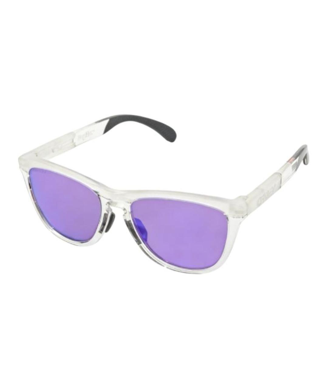 OAKLEY Белые пластиковые солнцезащитные очки, фото 1