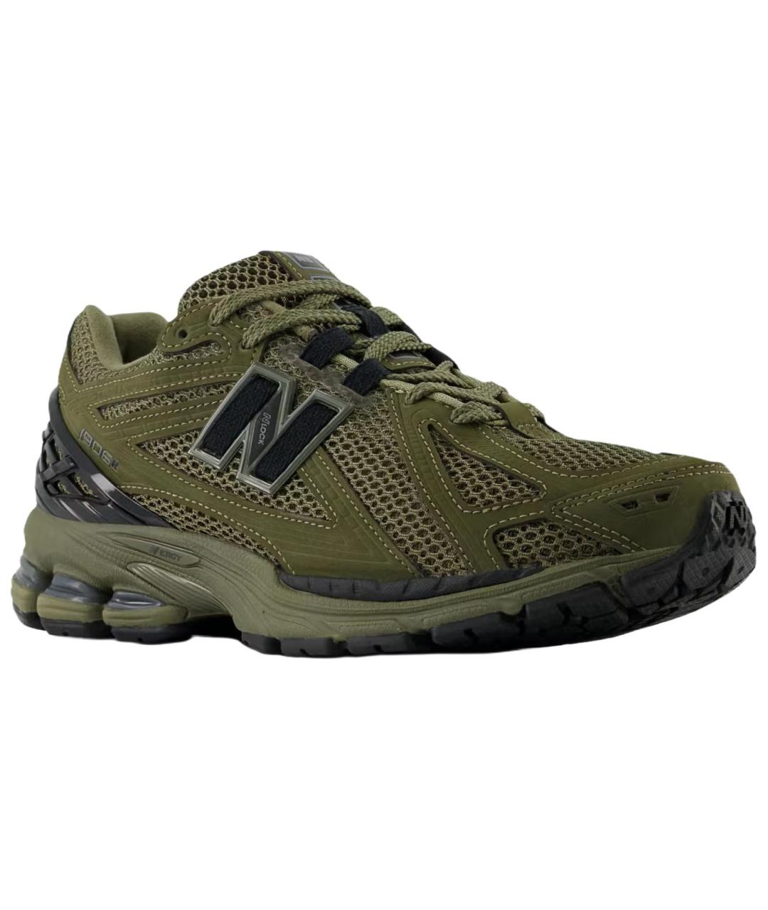 NEW BALANCE Зеленые низкие кроссовки / кеды, фото 4