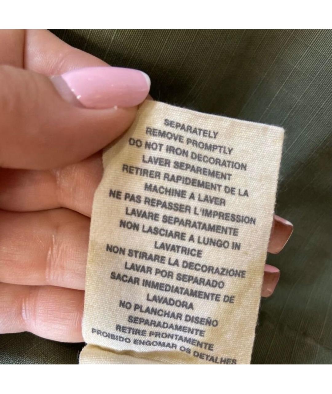 RALPH LAUREN Хаки хлопковая куртка, фото 7