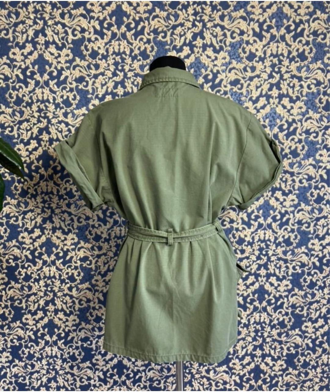 RALPH LAUREN Хаки хлопковая куртка, фото 2