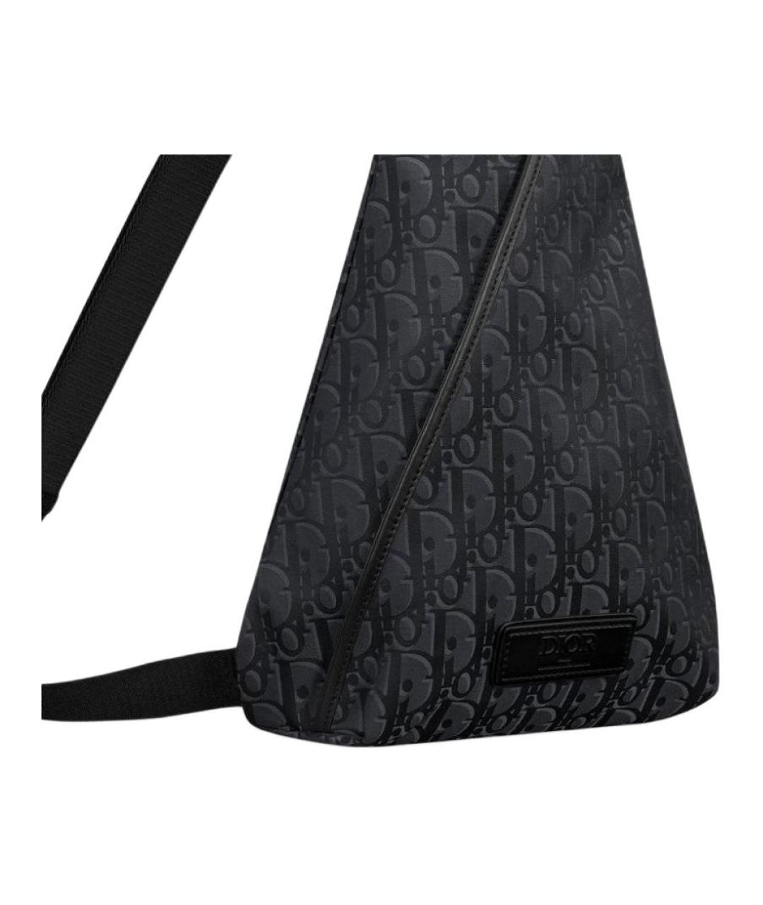 CHRISTIAN DIOR Черная сумка на плечо, фото 5