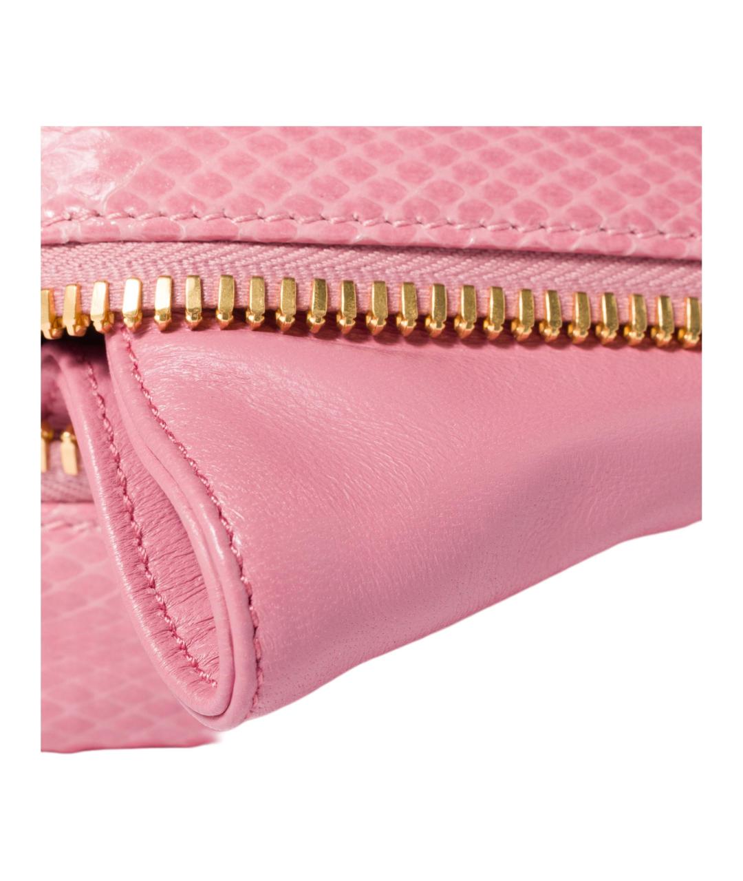 MIU MIU Розовая сумка через плечо, фото 4