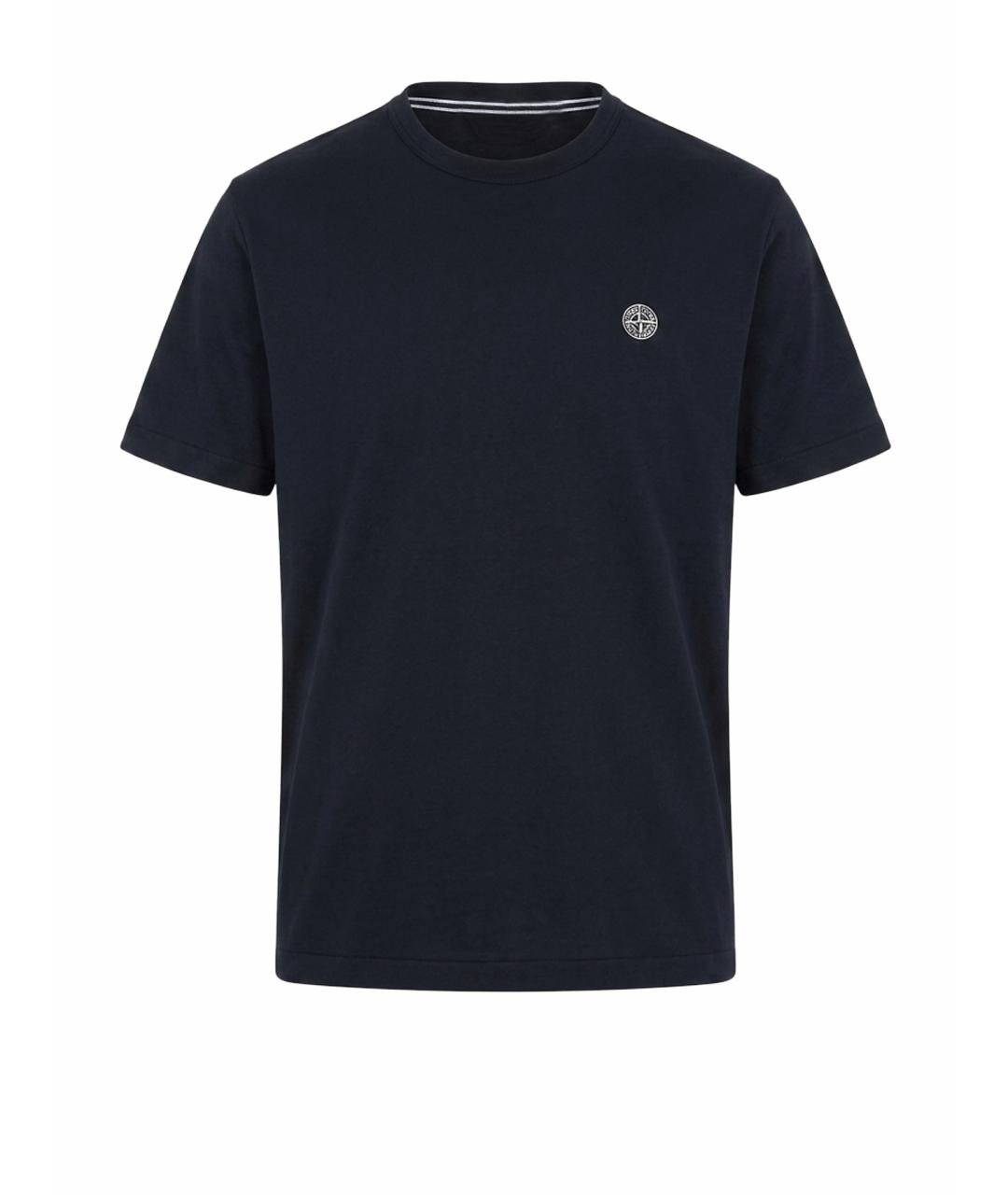 STONE ISLAND Синяя футболка, фото 1