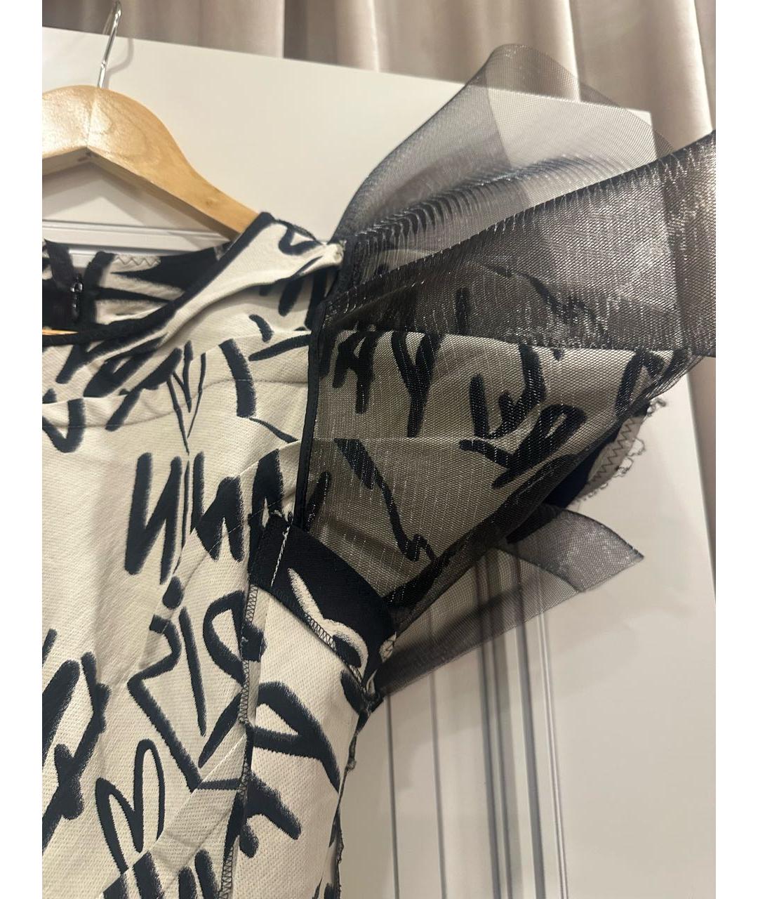 LANVIN Черное хлопковое коктейльное платье, фото 6