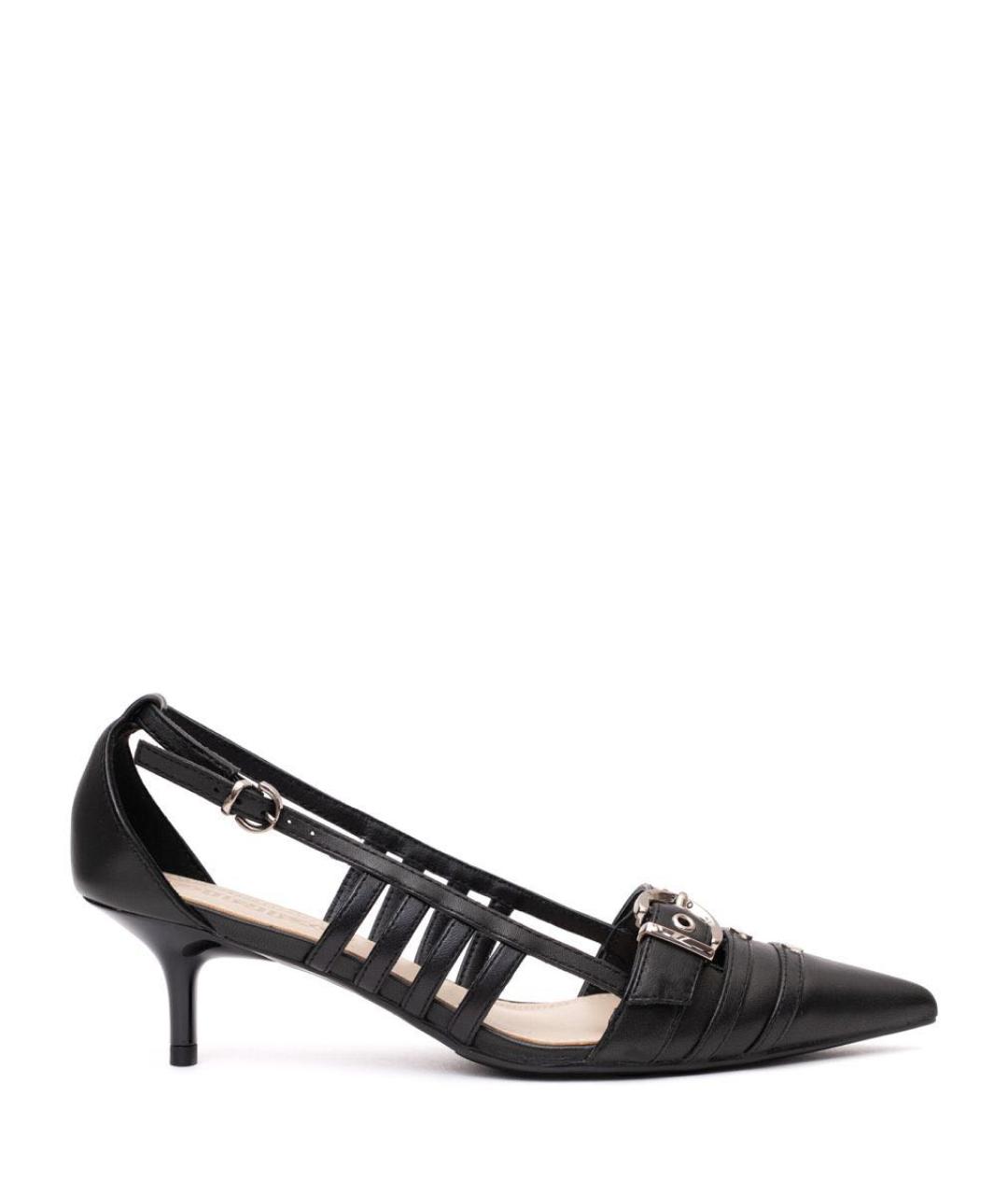 PINKO Черные кожаные туфли, фото 1