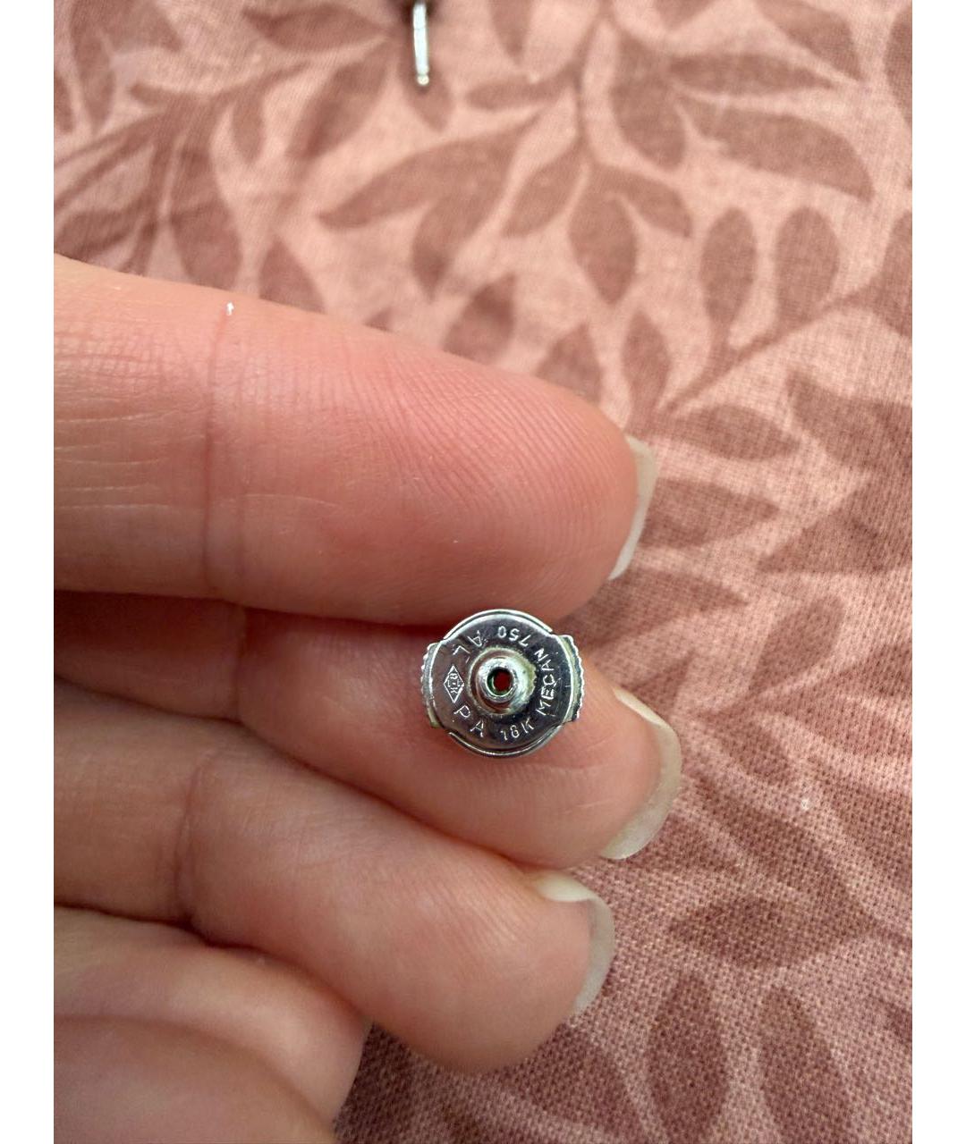 CHOPARD Белые серьги из белого золота, фото 3