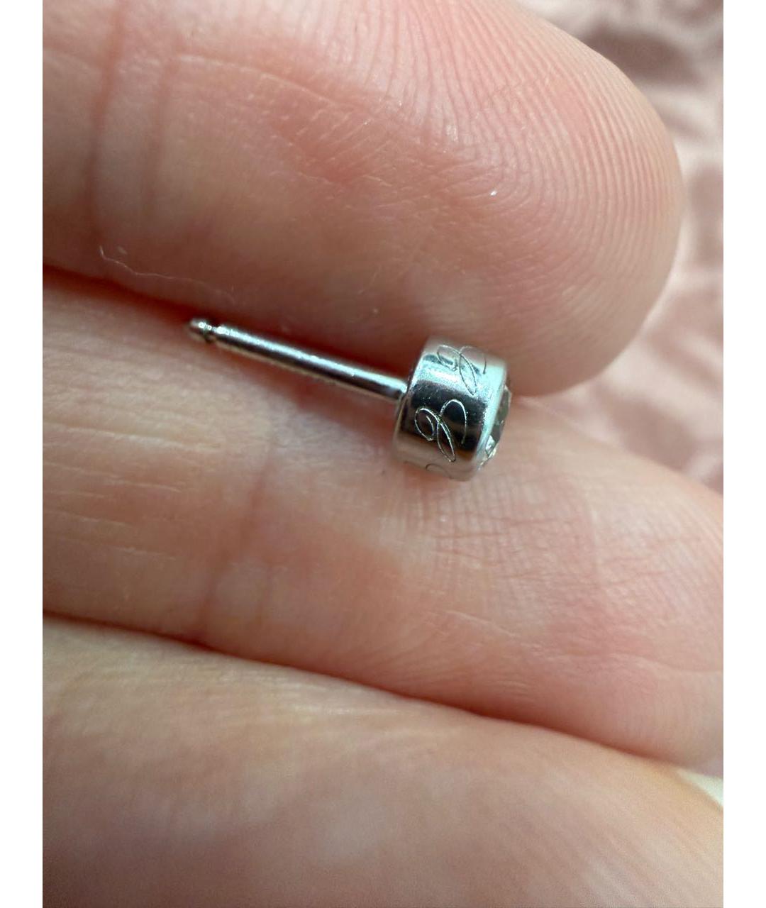 CHOPARD Белые серьги из белого золота, фото 4