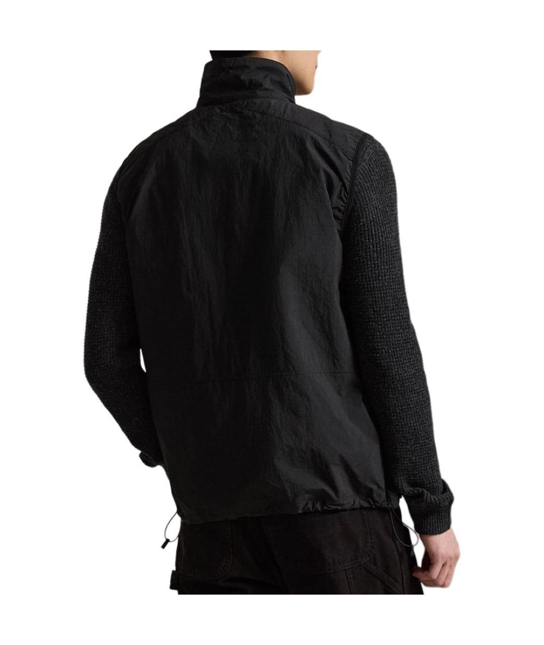 POLO RALPH LAUREN Черный жилет, фото 3