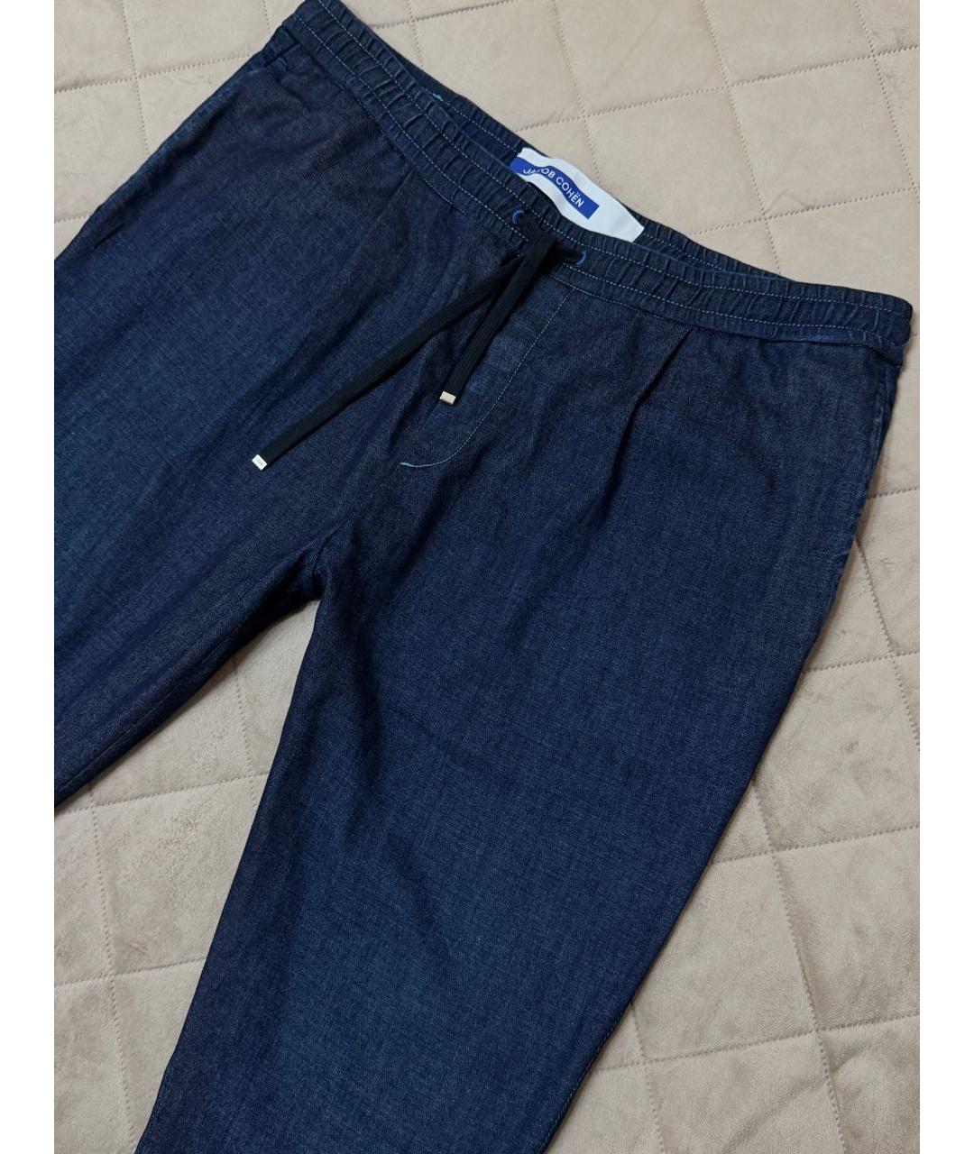 JACOB COHEN Мульти хлопковые повседневные брюки, фото 4