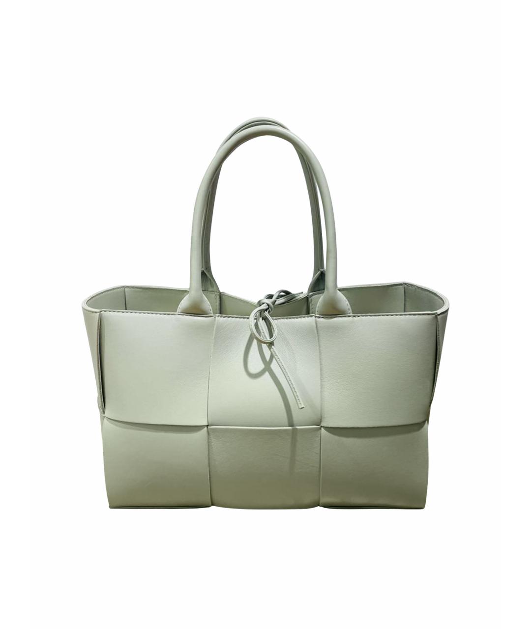 BOTTEGA VENETA Кожаная сумка с короткими ручками, фото 1