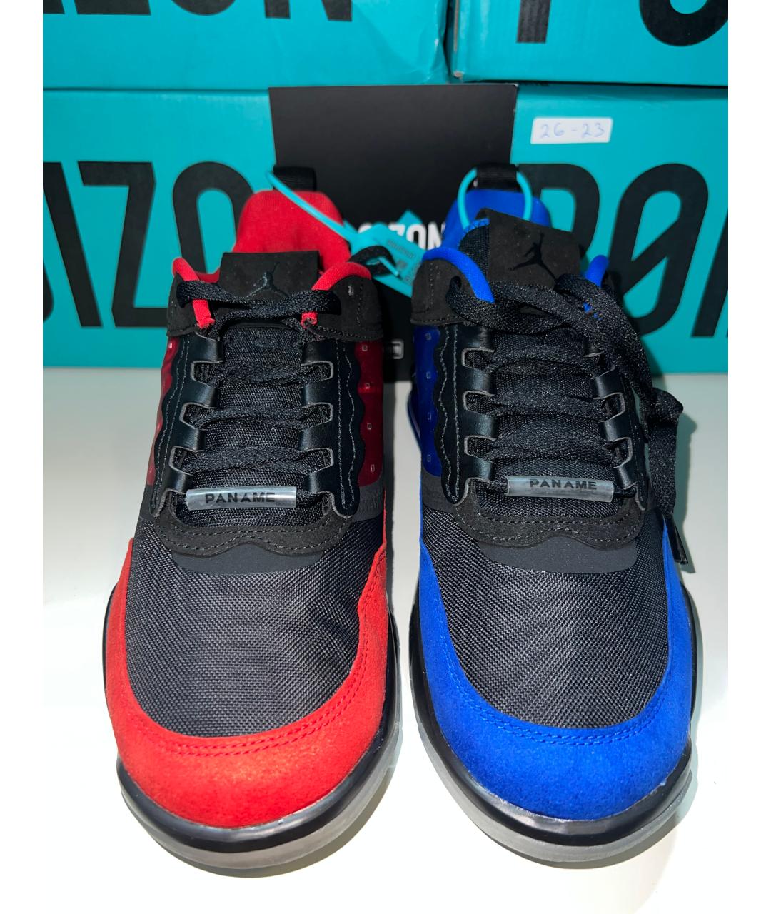 JORDAN Мульти замшевые низкие кроссовки / кеды, фото 6